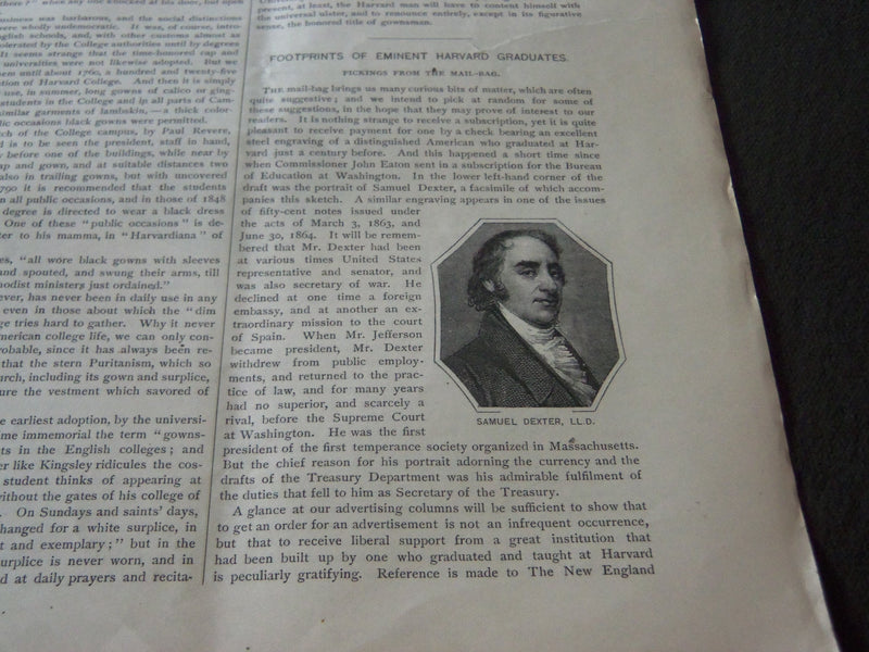 1880 THE HARVARD REGISTER MAGAZINE LOT OF 9 ISSUES - CAMBRIDGE - O 3006