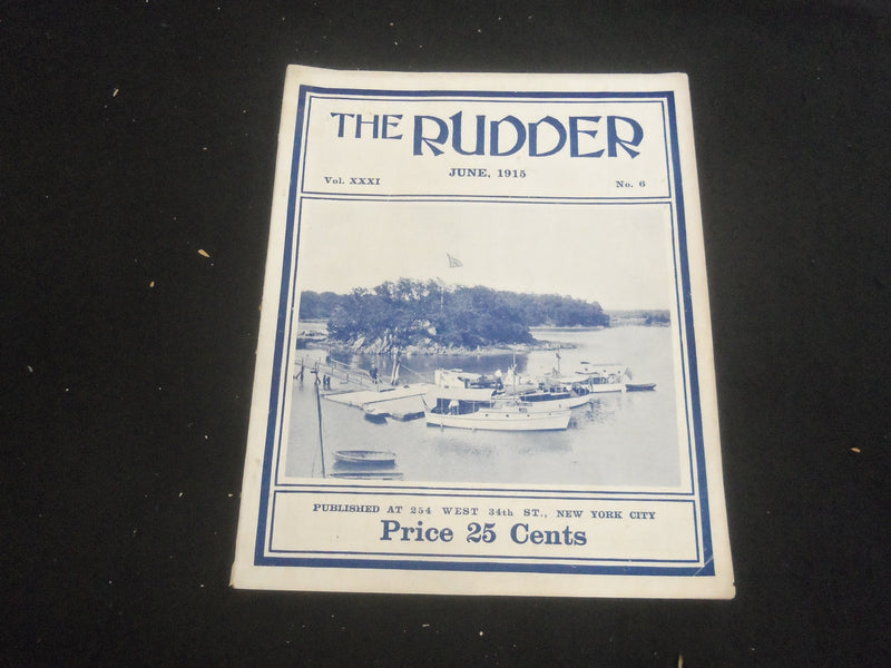 1914 FEBRUARY THE RUDDER MAGAZINE -ILLUSTRATIONS, PHOTOS, STORIES & ADS- B 4198Y