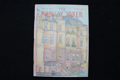 1984 MAY 14 NEW YORKER MAGAZINE - GREAT ILLUSTRATED COVER - NY 3150