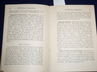 1892 TEACHERS MANUALS WRITING OF COMPOSITIONS BOOK BY AMOS M. KELLOGG - K 516