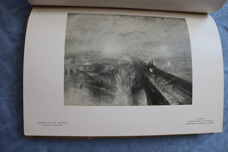 1902 NOVEMBER MASTERS IN ART ILLUSTRATED MONOGRAPHS - J. M. W. TURNER - ST 5508N