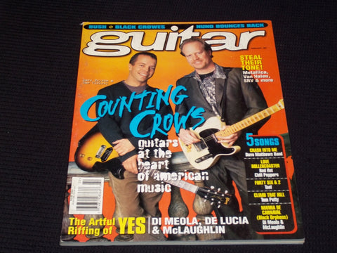 1997 FEBRUARY GUITAR MAGAZINE - COUNTING CROWS FRONT COVER - E 7146