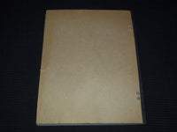 1930'S WILBRAHAM ACADEMY NOTEBOOK - MASSACHUSETTS - UNUSED - K 1065