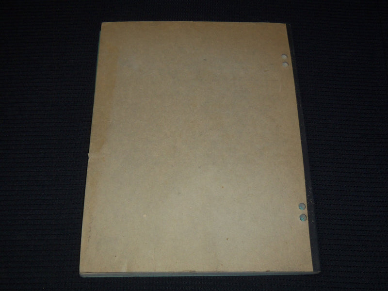 1930'S WILBRAHAM ACADEMY NOTEBOOK - MASSACHUSETTS - UNUSED - K 1065