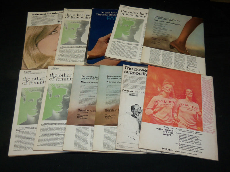 1967-1968 MEDICAL ASPECTS OF HUMAN SEXUALITY MAGAZINE LOT OF 11 - O 2389