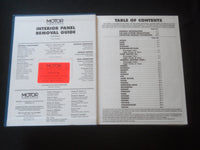 2002 MOTOR INTERNAL PANEL REMOVAL GUIDE - 1991-2002 HARDCOVER BOOK - R 734K