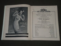 1938 THE WOMEN PROGRAM - AUSTRALIA - PRESENTED AT THE KING'S THEATRE - ST 5235