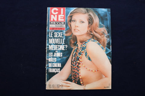 1972 OCTOBER 19 CINE REVUE MAGAZINE - BEBA LONCAR COVER - E 22069