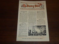 1923-1924 THE BUSY BEE MAGAZINE LOT OF 3 - HOME SAVINGS BANK BOSTON - K 1213