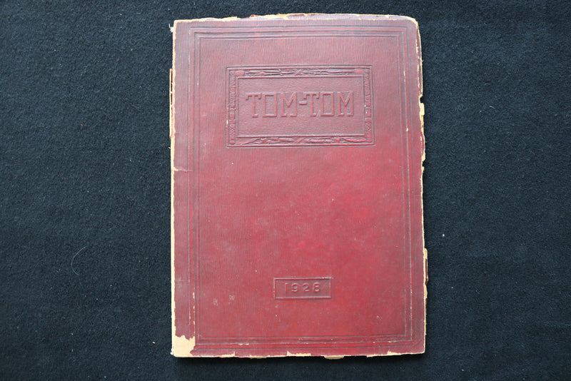 1928 TOM TOM OWEGO FREE ACADEMY YEARBOOK - OWEGO NEW YORK - SOFTCOVER - YB 3473