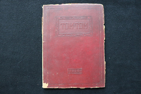 1928 TOM TOM OWEGO FREE ACADEMY YEARBOOK - OWEGO NEW YORK - SOFTCOVER - YB 3473
