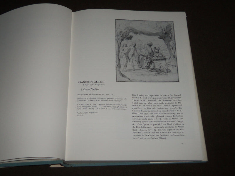 1979 17TH CENTURY ITALIAN DRAWINGS METROPOLITAN MUSEUM OF ART BOOK - I 1702