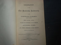 1855 BILLERICA CENTENNIAL CELEBRATION PROCEEDINGS - J 4659