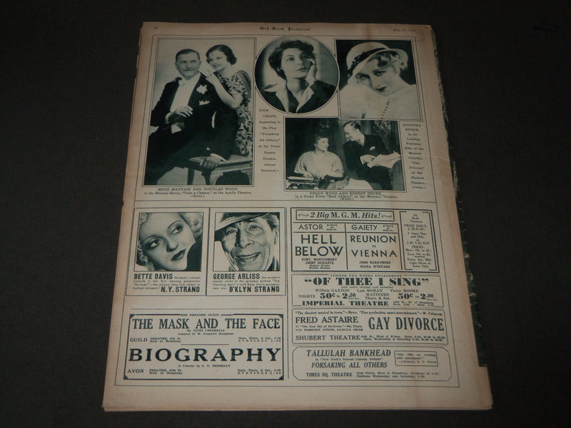 1933 MAY 20 MID-WEEK PICTORIAL MAGAZINE SECTION - FRANKLIN D. ROOSEVELT - J 3201