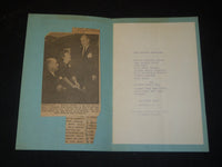 1964 METUCHEN HIGH SCHOOL CLASS OF 1933 REUNION PROGRAM - NEW JERSEY - J 5324