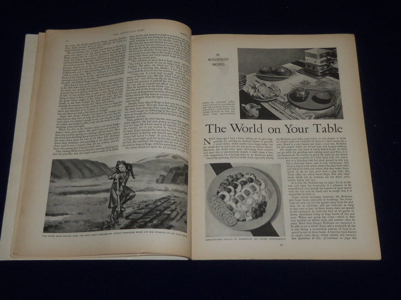 1931 MARCH THE AMERICAN GIRL MAGAZINE - COCA-COLA AD BACK COVER - SP 2563
