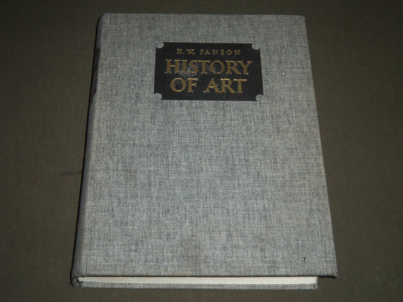 1964 HISTORY OF ART BY H. W. JANSON HARDCOVER BOOK - SIXTH PRINTING - I 1053