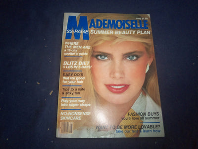 1980 MAY MADEMOISELLE MAGAZINE - KELLY EMBERG COVER - B 4165J