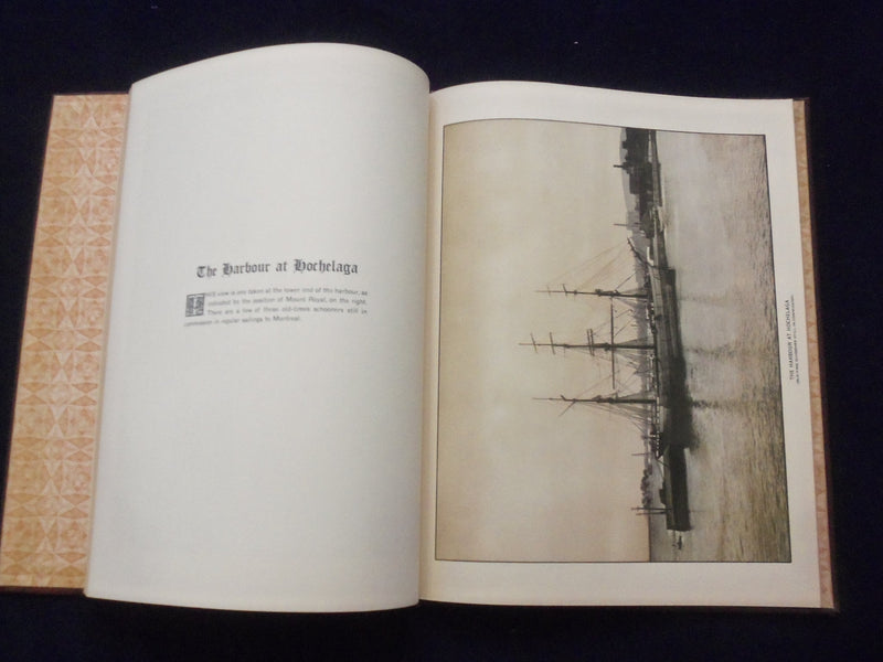 1920'S HISTORIC MONTREAL - PAST AND PRESENT HARDCOVER BOOK - KD 8306