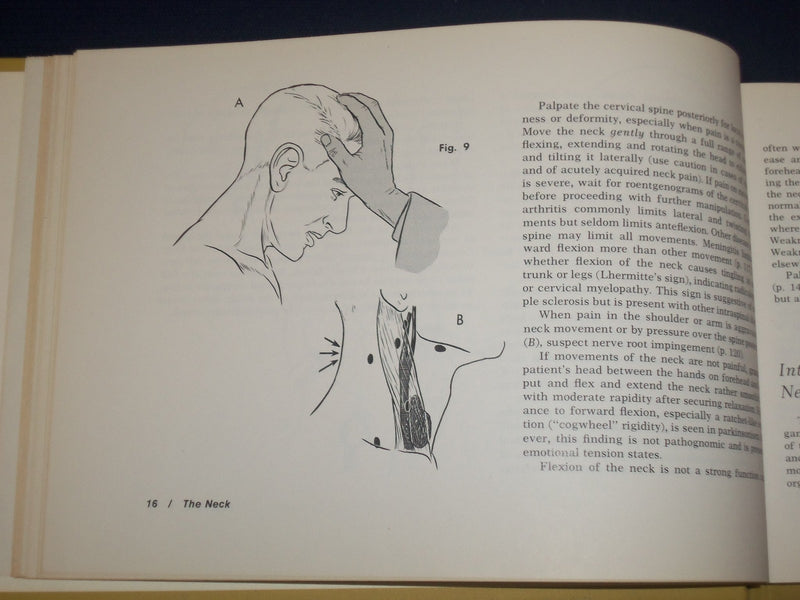 1973 PICTORIAL MANUAL OF NEUROLOGIC TESTS BOOK BY M. W. VAN ALLEN - KD 2485
