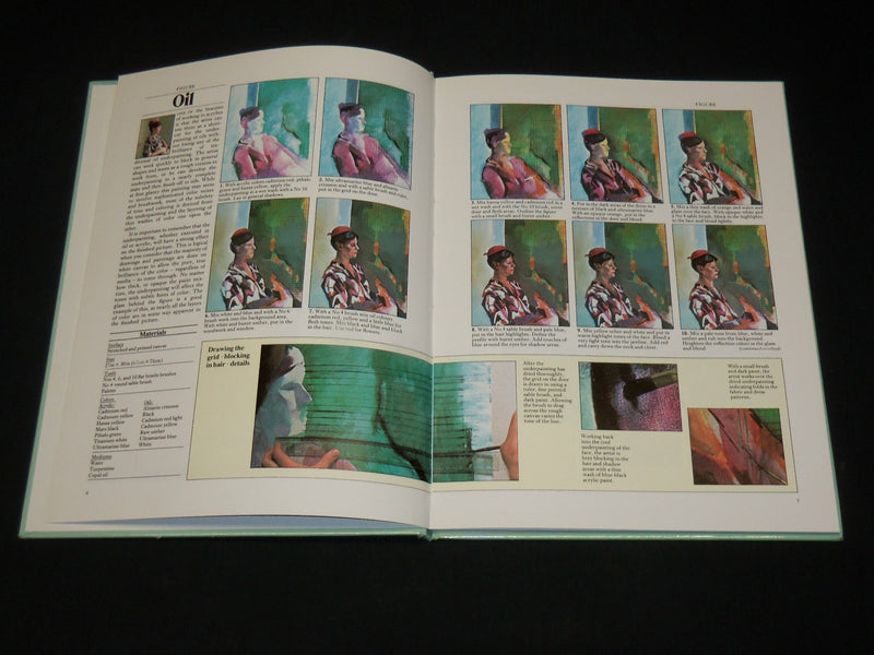 1986 HOW TO DRAW & PAINT THE FIGURE HARDCOVER BOOK BY STAN SMITH - I 1960