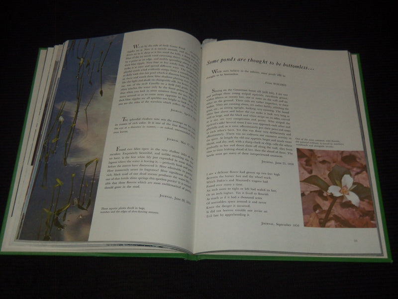 1965-1966 AMERICA THE BEAUTIFUL BOOK LOT OF 2 - THOREAU - LONGELLOW - KD 4144M