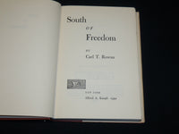 1952 SOUTH OF FREEDOM HARDCOVER BOOK BY CARL T. ROWAN - KD 6375