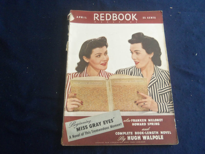 1941 APRIL REDBOOK MAGAZINE - THE BLIND MAN'S HOUSE - SP 4796O