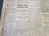 1930 NOVEMBER 20 NEW YORK TIMES - SCRAMBLED SPEECH ON RADIOPHONE NEAR - NT 6327