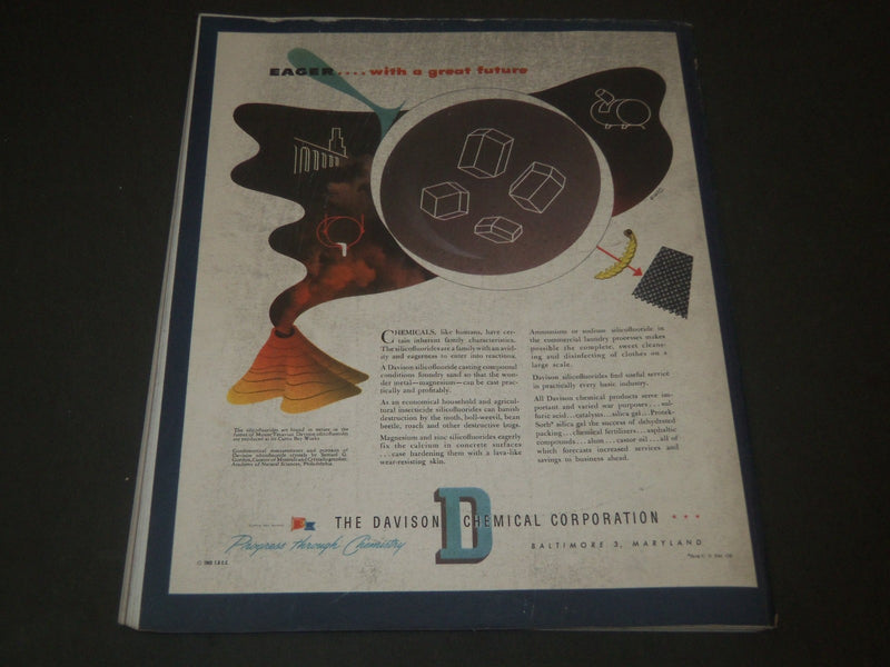 1945 FEBRUARY FORTUNE MAGAZINE - GREAT COVER & ADS - F 183
