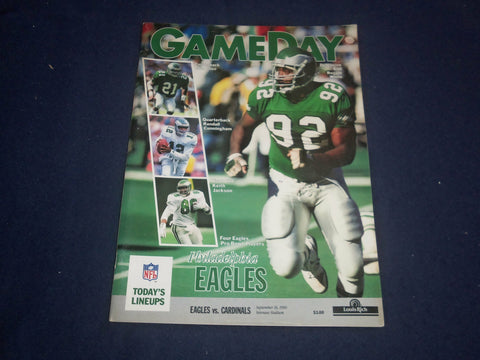 1990 SEP 16 GAMEDAY MAGAZINE - STL CARDINALS AT PHILADELPHIA EAGLES - ST 5152V