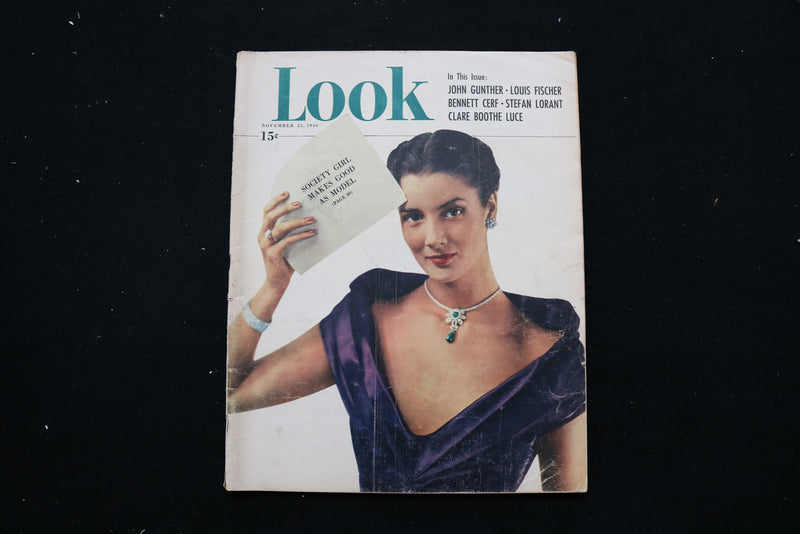 1948 NOVEMBER 23 LOOK MAGAZINE - WENDY BURDEN COVER - E 10859