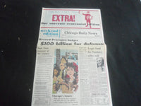 1976 JANUARY 17-18 CHICAGO DAILY NEWS NEWSPAPER - CENTENNIAL EDITION - NP 5853