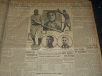 1907 SEPT 16 THE BOSTON HERALD - 25 KILLED IN TRAIN WRECK AT CANAAN - BH 239