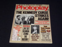 1976 APRIL PHOTOPLAY MAGAZINE - THE KENNEDY CURSE FRONT COVER - E 1755