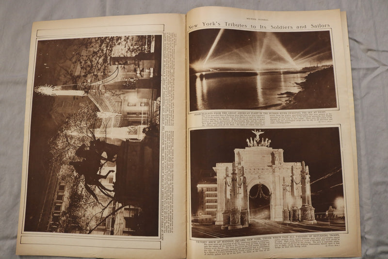 1919 MAY 22 MID-WEEK PICTORIAL MAGAZINE SECTION - GERMANY'S EXPIATION - NP 9270