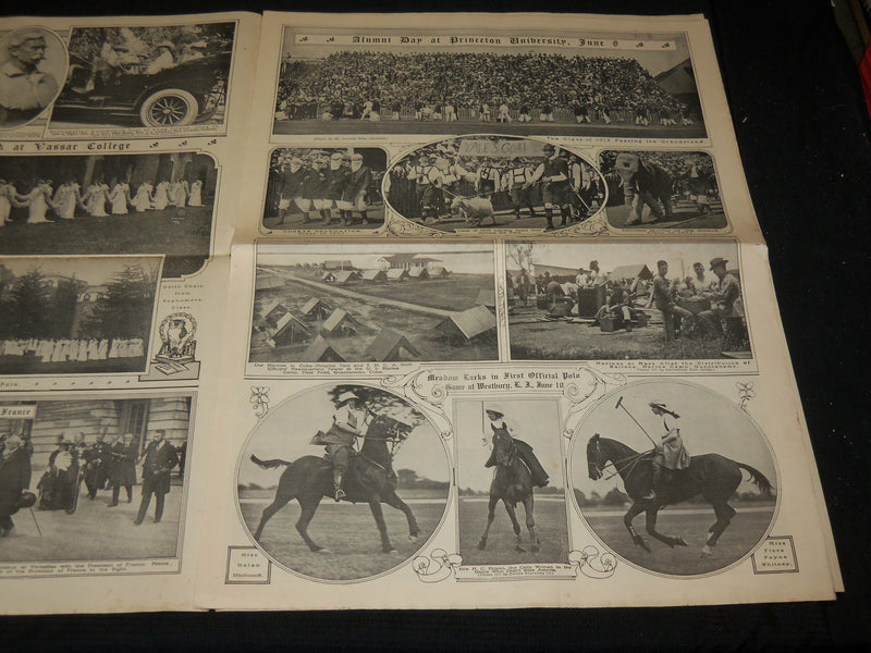 1912 JUNE 23 NEW YORK TIMES PICTURE SECTION - OLYMPIC ATHLETES THORPE - NP 5627