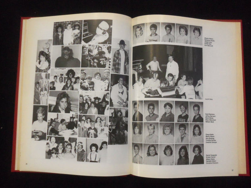 1988 IMPRESSIONS PEQUANNOCK VALLEY SCHOOL YEARBOOK- POMPTON PLAINS, NJ - YB 3166
