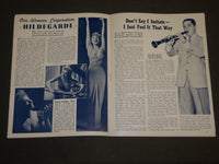 1943 OUR TOWN CHICAGO'S OWN MAGAZINE LOT OF 2 - DEMARCO - PITTS - J 3517