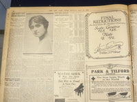 1918 MAY 19 NEW YORK TIMES-PEACE PLANS INSINCERE, WILSON TELLS RED CROSS-NT 8195