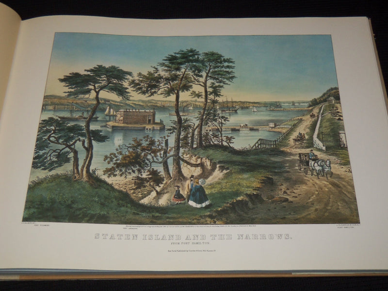 1968 THE WORLD OF CURRIER & IVES HARDCOVER BOOK BY ROY KING & DAVIS - R 731Y