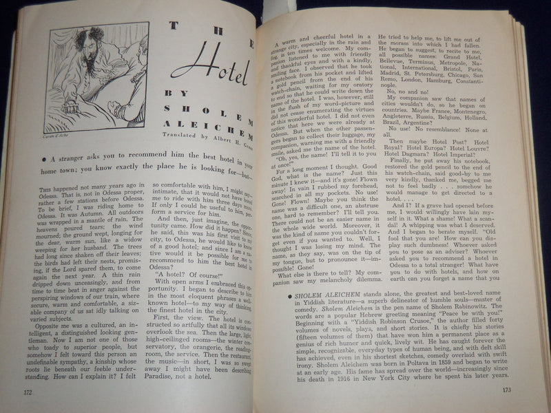 1935 AUGUST GOLDEN BOOK MAGAZINE - FALSE BROTHER BY M. HEWLETT - ST 3367C