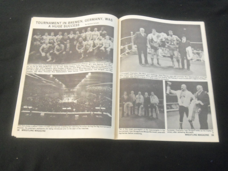 1981 AUGUST THE RING'S WRESTLING MAGAZINE - TOMMY RICH - MOOLAH - B 5529U