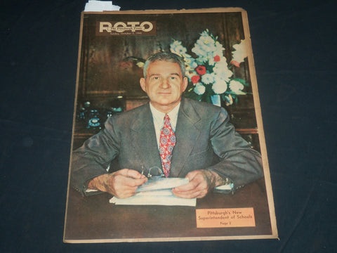 1945 OCTOBER 7 THE PITTSBURGH PRESS SUNDAY ROTO SECTION - SCHOOLS - NP 4446