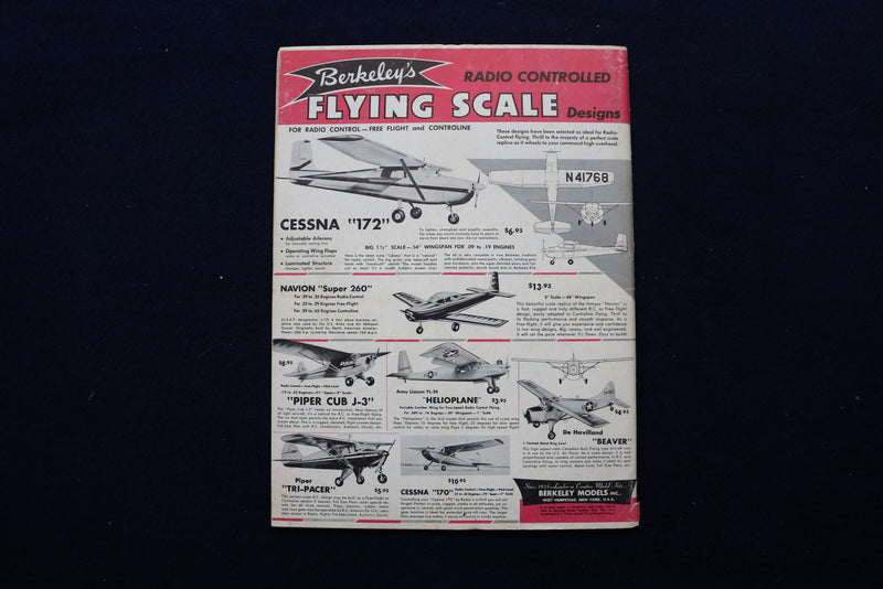 1956 NOVEMBER MODEL AIRPLANE NEWS MAGAZINE - LOCKHEED F-104A COVER - E 11522