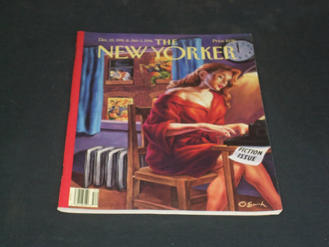1995 DEC 25 & 1996 JAN 1 THE NEW YORKER MAGAZINE - ILLUSTRATED COVER - NY 1784