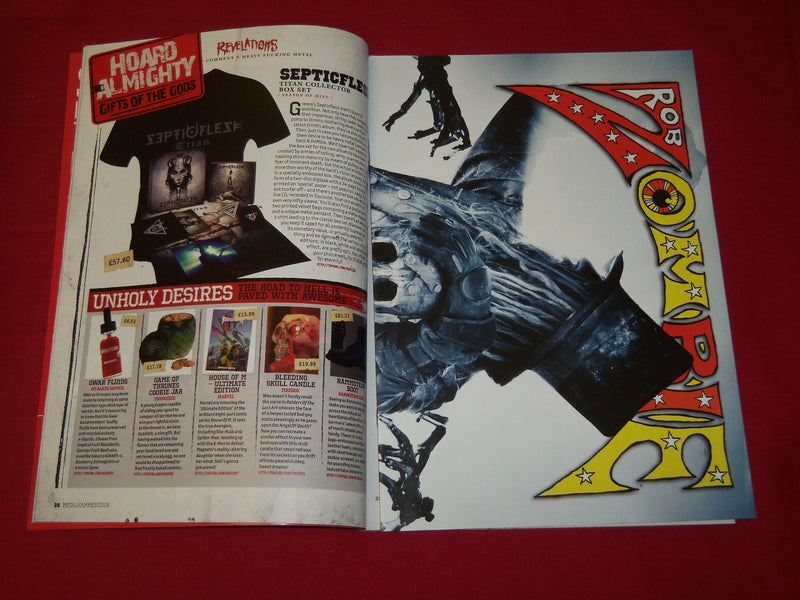 2014 JULY METAL HAMMER MAGAZINE ISSUE NO. 258 - AVENGED SEVENFOLD COVER - RC 368