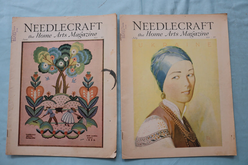 1931-1934 HOME ARTS NEEDLECRAFT MAGAZINE - LOT OF 20 - O 3968