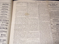 1891 APRIL 15 MORNING TELEGRAPH NEWSPAPER - LINCOLN'S DEATH 26TH ANNIV- NP 2152C