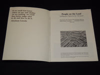 1973 PEOPLE ON THE LAND - SETTLEMENT PATTERNS FOR VERMONT BOOK - J 7377